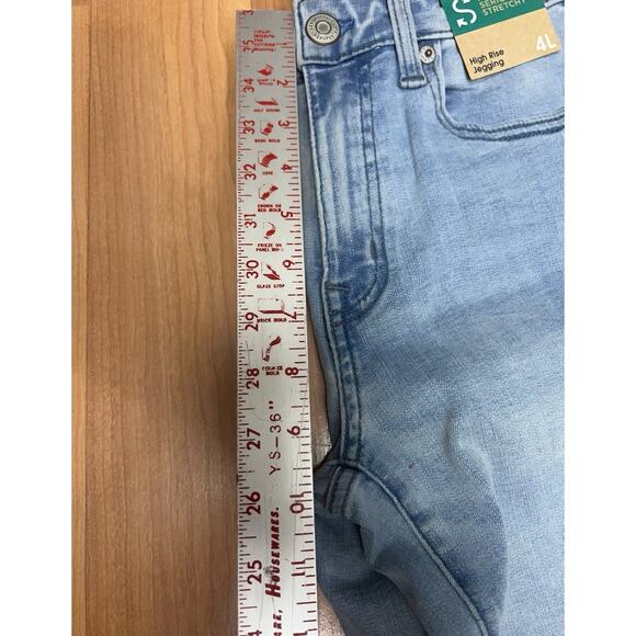 Aeropostale Denim Stretchy High Rise Jeggings Women Jeans Size 4L - Picture 4 of 9